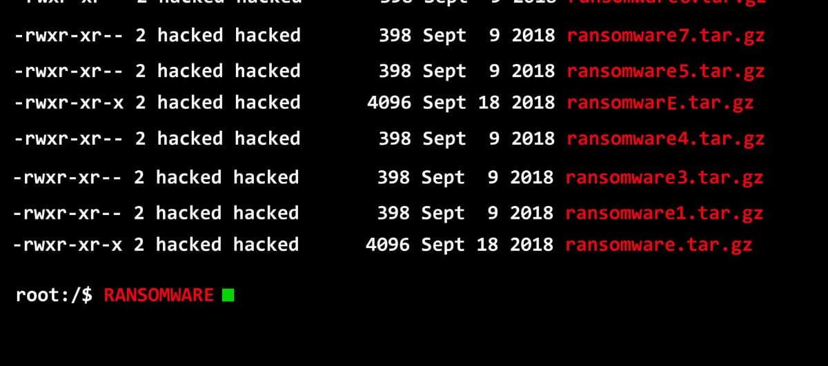Detección de actividad de ransomware en tiempo real