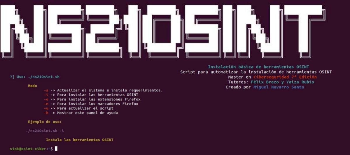 Distro Línux OSINT